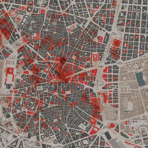 Madrid bombardeado: cartografía de la destrucción
