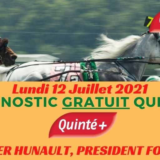 Minute Quinté TURF FR : PRIX XAVIER HUNAULT, PRESIDENT FONDATEUR - Lundi 12 Juillet 2021 - Chateaubriant 🏇 PMU #245865