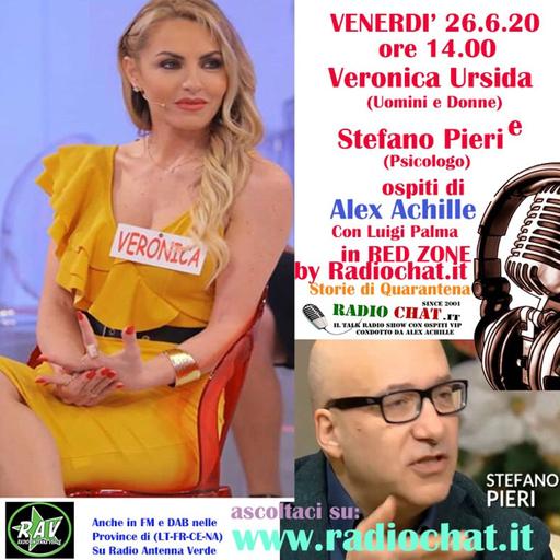 Veronica Ursida e Stefano Pieri ospiti di Alex Achille in "RED ZONE" by Radiochat.it