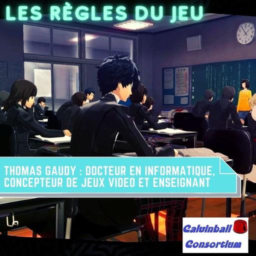 Thomas Gaudy : Docteur en informatique, concepteur de jeux vidéo et enseignant