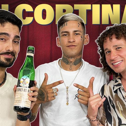 Un FERNET con L-GANCIA | En Cortinas #55 FT. L-Gante