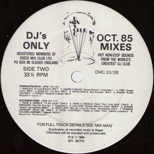The Mixdoctor - October Funk (1985) free DL