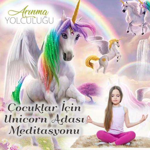 Çocuklar İçin Meditasyon (5+) Unicorn Adası