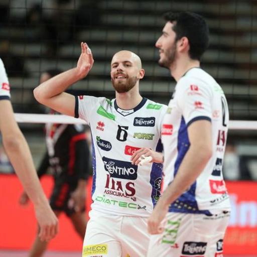 Sbertoli, Pinali e Lorenzetti dopo il rapido 3-0 sul Cannes in Champions League