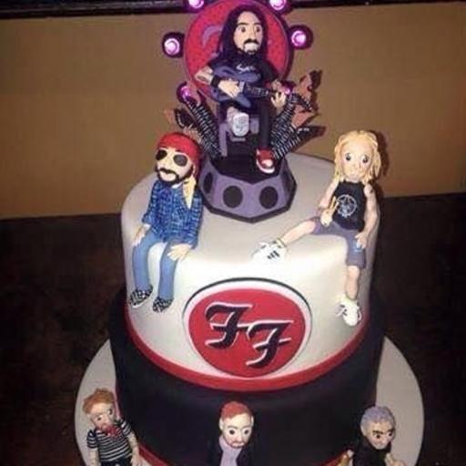 La fiesta de cumpleaños de Dave Grohl y Foo Fighters.