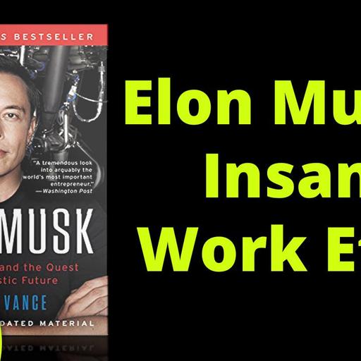 351[Entrepreneurship] Elon Musk's Insane Work Ethic | Elon Musk - Ashlee Vance