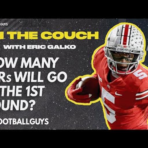 How many WRs will go in the first round - On the Couch with Eric Galko - Fantasy Football 2022