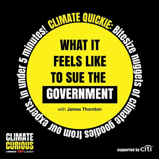 Climate Quickie: What it feels like to sue the government