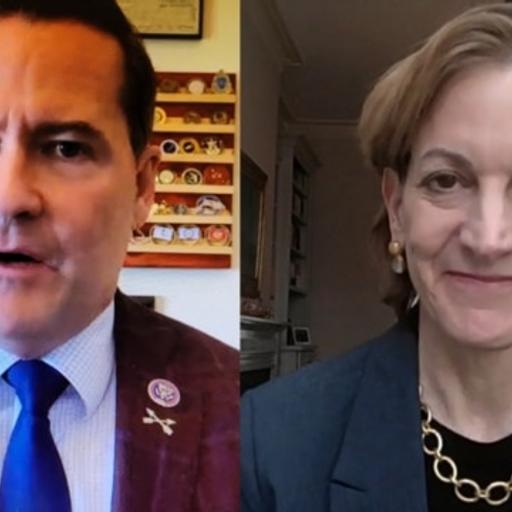 Congressman Mike Waltz, R, FL and Anne Applebaum - April 29, 2022