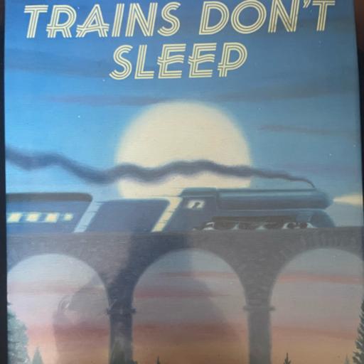 Trains Don’t Sleep By Andria Rosenbaum