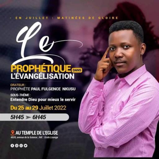 Prophète Paul Fulgence NKUSU Entendre Dieu Pour Mieux le Servir