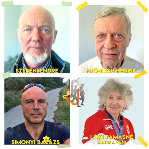 18. Idősen sportolni - Lóki Tamásné (Marika néni), Fröhlich Henrik és Szebeni Bandi bá