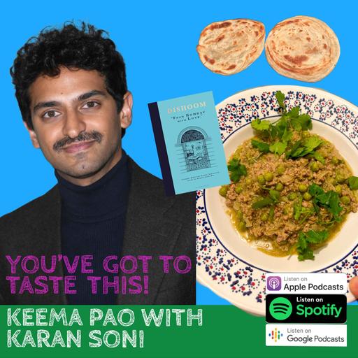 Keema Pau with Karan Soni
