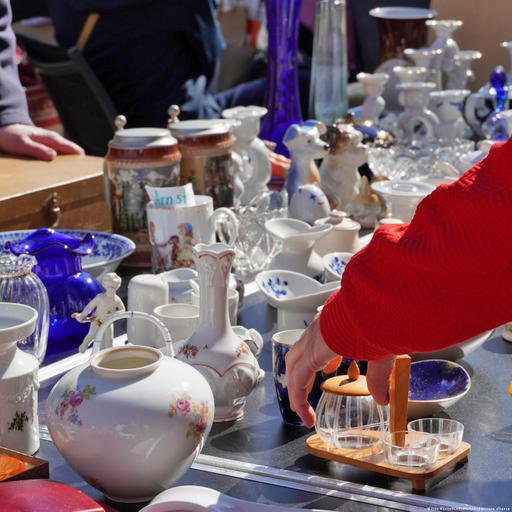 Unterwegs auf dem Flohmarkt