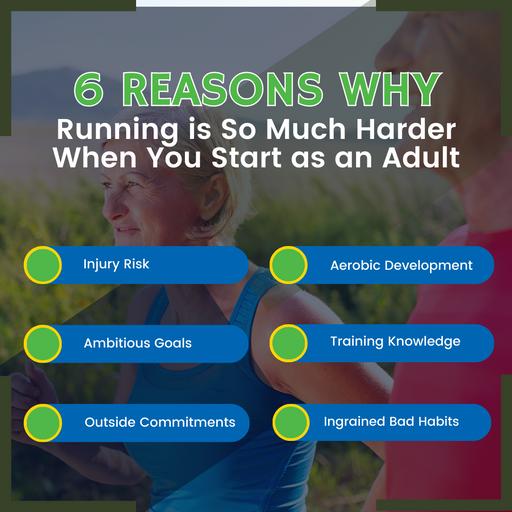 6 Reasons Running is So Much Harder When You Start as an Adult