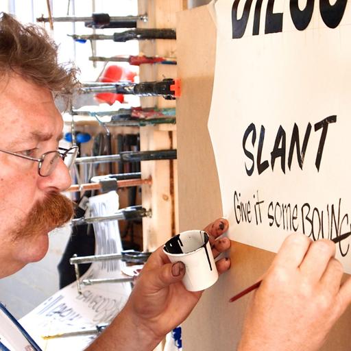 Sign Painter Mike Meyer: The Man, The Myth, The Legend