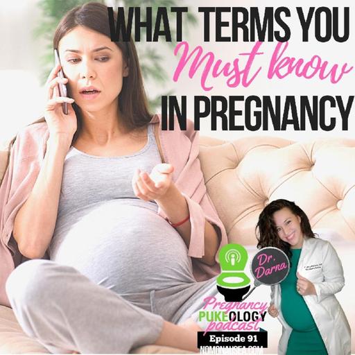 Pregnancy Terms and Definitions You Must Know- Pregnancy Podcast Pukeology Ep. 91