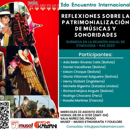 Invitación al 2do encuentro Reflexiones sobre la patrimonialización de músicas y sonoridades | Ep 15