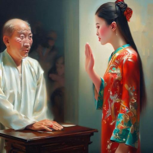 La giovane capofamiglia | Anonimo