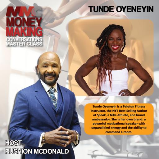 Tunde Oyeneyin's a Peloton Instructor, NY Times Bestselling Author, Nike Athlete, and motivational speaker.
