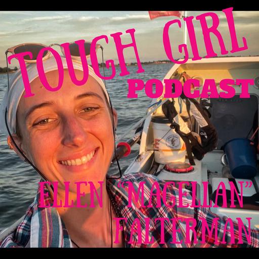 Ellen “Magellan” Falterman - full-time professional voyager, currently on her biggest expedition to date: around the world by rowboat. No sail, no motor.