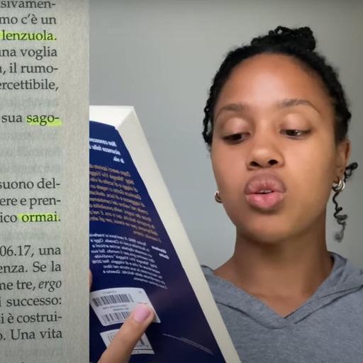 133 Reading In Italian Until I'm Fluent - Sarah Ifeoma