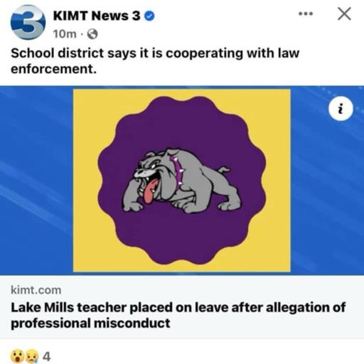 Solo Talk: An Update About The Teacher That Sleep With Her Student … “Allegedly” In Lake Mills, IA