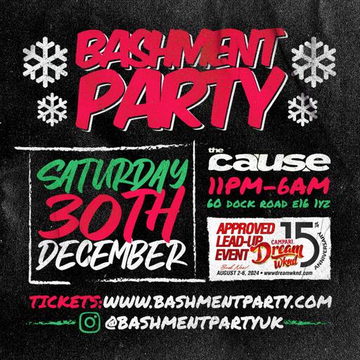 DJ Nate - Bashment Party - Sat 30th December 2023 - Dancehall Mix (Promo)