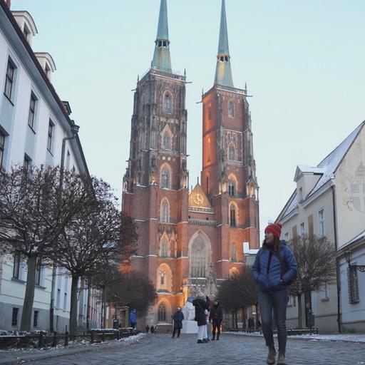 Breslau, eine der schönsten Städte Polens