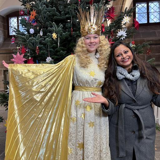 Zu Besuch auf dem Christkindlesmarkt in Nürnberg