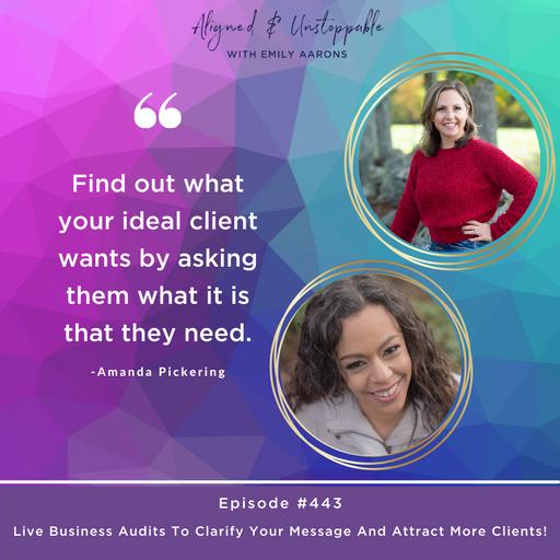 Live Business Audits To Clarify Your Message And Attract More Clients!