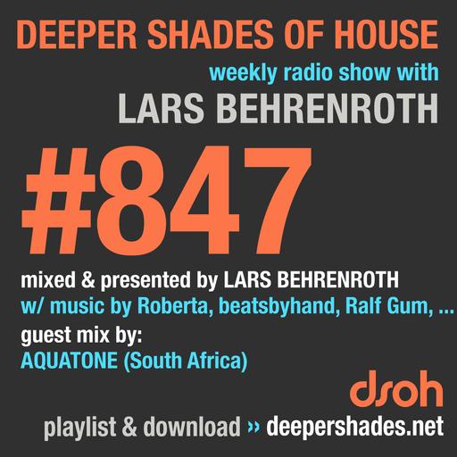 #847 Deeper Shades of House