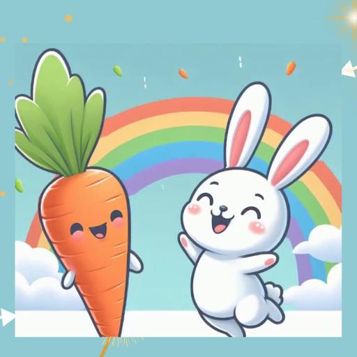 🌈 Cuento Infantil: "El Conejo Aventurero y la Zanahoria Perdida" 🐰✨