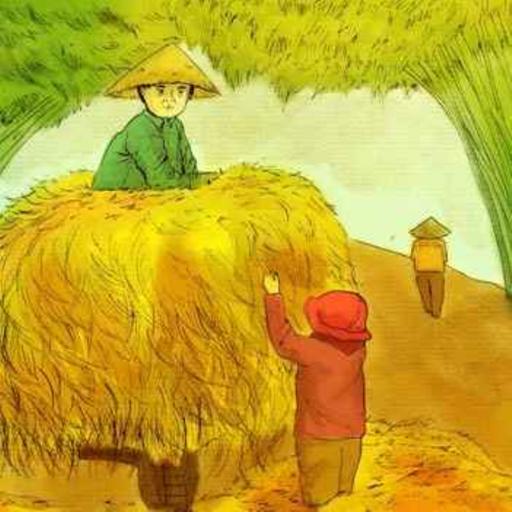 Ba bó rơm nếp kỳ lạ