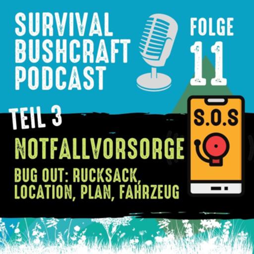 Folge 11: Krisenvorsorge Teil 3 – News und alles zum Bugout (Rucksack, Plan, Gefährt, Location)