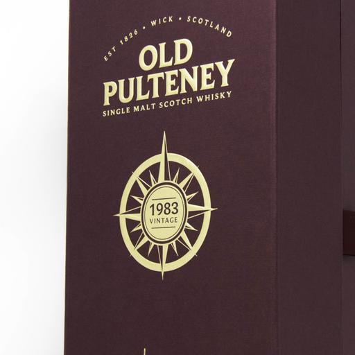 Old Pulteney, sounds like a bad British food choice