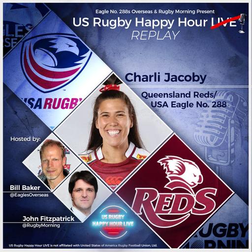 USA Eagle & Queensland Reds Forward, Charli Jacoby