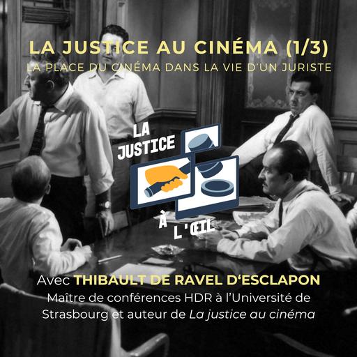 La justice au cinéma par Thibault de Ravel d’Esclapon | La place du cinéma dans la vie d’un juriste (1/3)