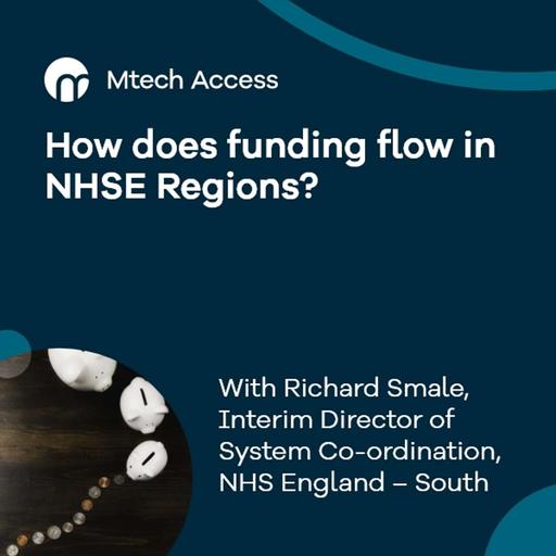 How does funding flow in NHSE Regions?