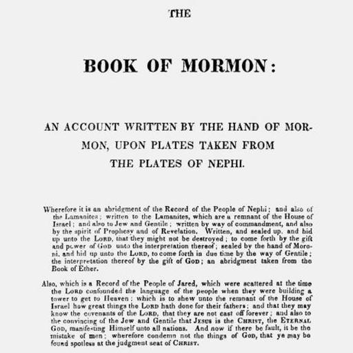 "The Purposes for Which the Book of Mormon was Written" by Elder B.H. Roberts