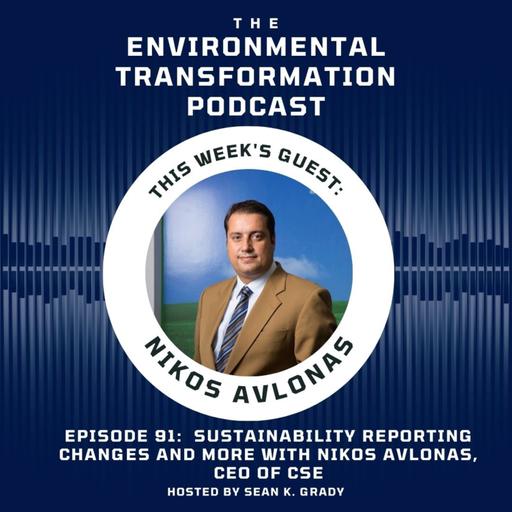 Sustainability Reporting Changes and more with Nikos Avlonas, CEO of CSE