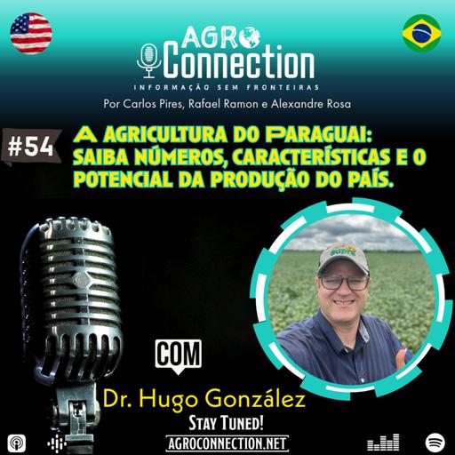EP #54 – A agricultura do Paraguai! Veja números, características e o potencial da agricultura paraguaia. - Com o Dr. Hugo González.