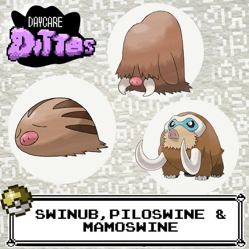 Swinub, Piloswine, & Mamoswine