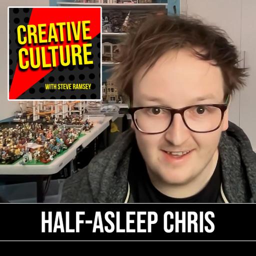 The magical world of Half Asleep Chris: Lego, cats, and creating delight. (Ep. 88)