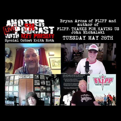 AFP: BRYNN ARENS (FLIPP) & AUTHOR JOHN MICHALSKI (KEITH ROTH CO-HOST)