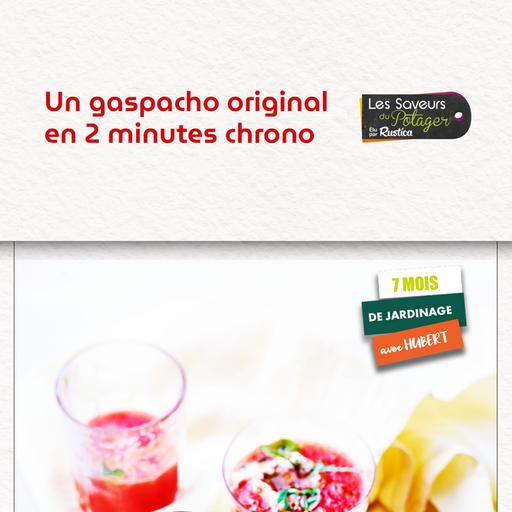 Un gaspacho original en 2 minutes chrono