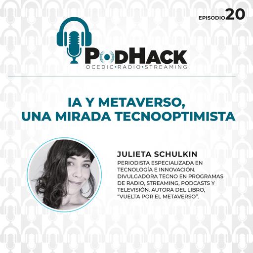 IA y Metaverso: una mirada tecno-optimista. Entrevista a Julieta Schulkin