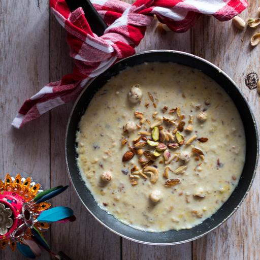 262 - How to Make Makhana Kheer - Recipe for Makhana Kheer