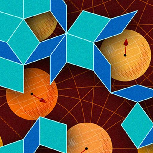 Never-Repeating Tiles Can Safeguard Quantum Information