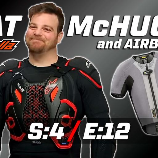 PAT McHUGH from REVZILLA joins to Talk AIRBAGS and STUFF! | Live OnTwoWheels S4:E12